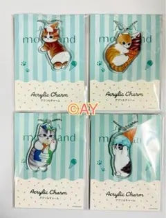モフサンド　アクリルチャーム　4種4個セット　②