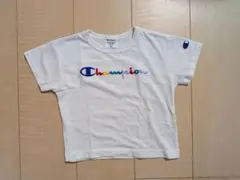 Champion カラフルロゴ Tシャツ