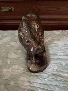 猪 置物 陶器 共箱付き 昭和初期 - メルカリ