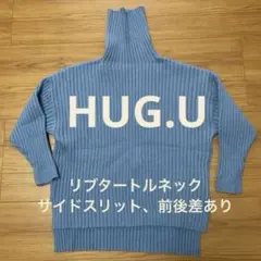 タートルネック グレー