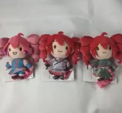 重音テト ふわぷち マスコット 3種セット