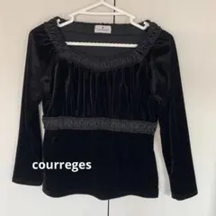 セール‼️クレージュのおしゃれなブラックトップス