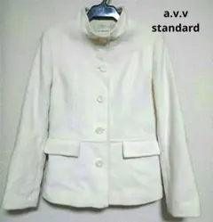 a.v.v standard アーヴェヴェスタンダード　アンゴラ　ウール　コート