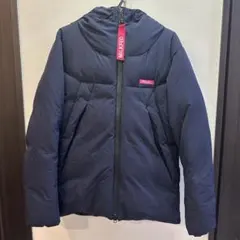 ☆ミルクフェド☆ レア！完売バックロゴダウンジャケットM ネイビー☆