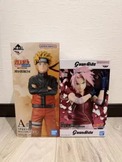 訳あり！一番くじ NARUTO 疾風伝 A賞 うずまきナルト B賞 春野サクラ