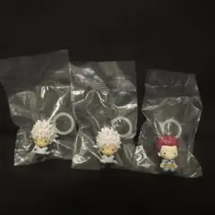 HUNTER×HUNTER ガチャガチャ　めじるしアクセサリー　ヒソカ　キルア