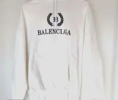 BALENCIAGA ホワイト フード付きスウェットのサムネイル
