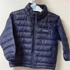 patagonia ネイビー ダウンコート サイズ2T