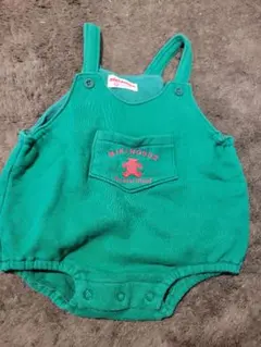 ミキハウス オーバーオール 90 レトロ キッズ ベビー 子供服 レア