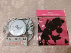 【ディズニーグッズ】ハンドタオル・アイスバッグ(氷のう)