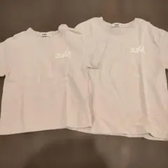 姉妹おそろい可能❤xgirl Tシャツ ベージュ　90又は110cmのサムネイル