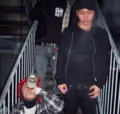 ブラックデニムfuckthisindustry swag punkandyo