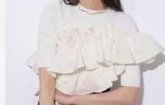 2025年最新】Mystrada 5分袖アシメフリルニットの人気アイテム