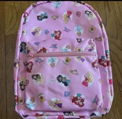 ディズニープリンセス柄 ピンクリュック