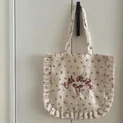 Cath Kidston フリルトートバッグ 花柄