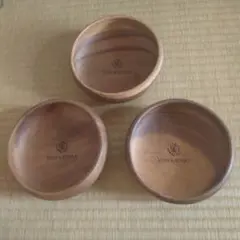 Yumi Katsura 木製ボウル 3個セット