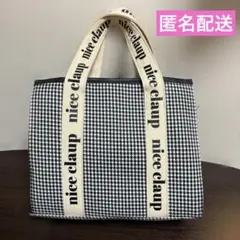 ナイスクラップ 千鳥格子柄 トートバッグのサムネイル