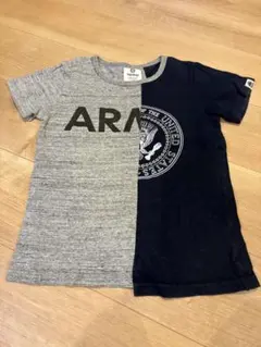 high Ring Tシャツ 130サイズ グレー/ネイビーのサムネイル