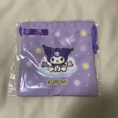2025 サンリオキャラクター大賞 サンリオ当りくじ 紫色 ポーチ　クロミちゃん