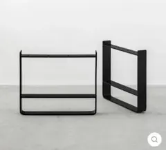 カナデモノ THE LEGS テレビボードBlack Steel