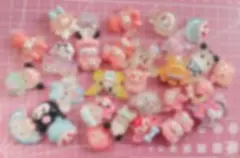 デコパーツ クリア リオ 30個