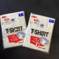 T-906 新品未使用品　男児半Tシャツ　150cm グンゼ　白無地のサムネイル