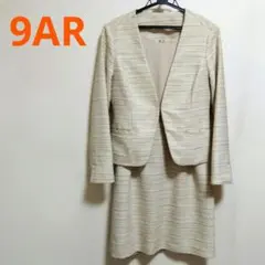 ワンピーススーツ✽ ノーカラージャケット＋ノースリーブワンピース due sei