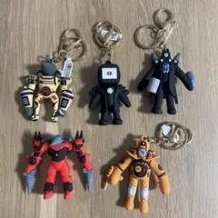 スキビティトイレ　キーホルダー　フィギュア