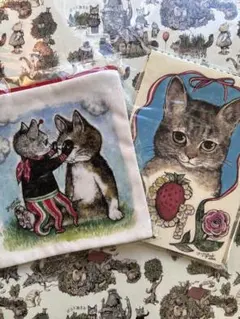 ヒグチユウコ マジョリカマジョルカ　限定BOX　猫　小物入れ 3点セット ヒグチユウコ マジョリカマジョルカ 限定BOX 猫 小物入れ 3点セット