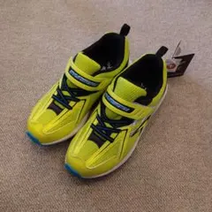 瞬足　Achilles スニーカー 21.5cm イエロー