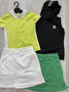 Sサイズ　新品未使用　モナデルソル　ゴルフウェア　セットアップ　４点セット