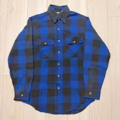 80s Eddie Bauer USA製 マッキンリークロス ネルシャツ S