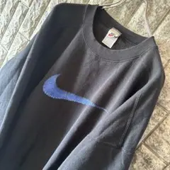 【激レア】90s Nike swoosh スウェット　　ビッグロゴ