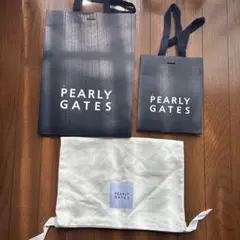 PEARLY GATES ショップ袋 3点セットのサムネイル
