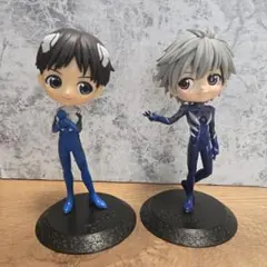 Qposket エヴァンゲリオン シンジ & カヲル 2体セット プラグスーツ姿のシンジとカヲルがQ posketに！全国のゲーム