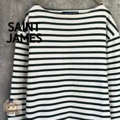 【人気カラー】セントジェームス ボーダー バスクシャツ 古着 レディース