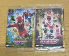 未開封　イタジャガ　スーパー戦隊　 ジュウオウジャー　マスクマン　4枚セット