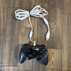 PS3 有線コントローラー クリアブラック
