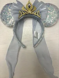 香港ディズニー限定 アナ雪 カチューシャ