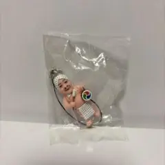 【美品】ダチョウ倶楽部　ガチャ　上島竜兵　豆絞り　ストラップ　キーホルダー