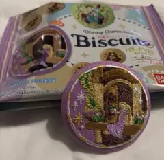 ディズニー 刺繍缶バッジ ラプンツェル ビスケット2