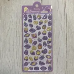 inamazy 3D embossed sticker ぷっくり シール おいも