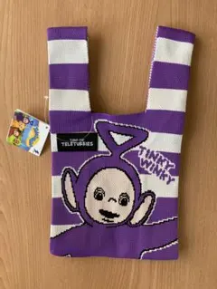 テレタビーズ　ニットトートバッグ Tinky Winky Teletubbies