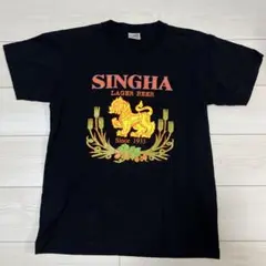 SINGHA Lager Beer Tシャツ Lサイズ ブラック