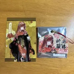 NIKKE ラピ:レッドフード ミニ絵馬ストラップ ポストカード