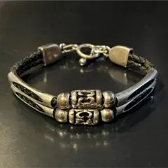 SILVER925 CROSS BRACELET/シルバー/ブレスレット