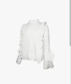 THEREDTHREAD ponytail blouse white - メルカリ