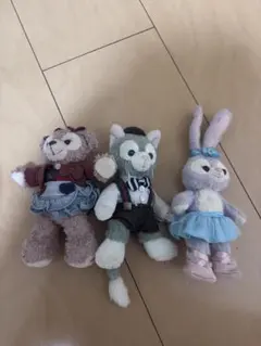 ディズニー　ぬいぐるみ　シェリーメイ　ステラルー　ジェラトーニ