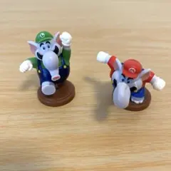 マリオワンダー ゾウルイージ　ゾウマリオ　チョコエッグ シークレット