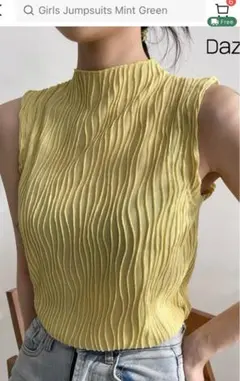 ノースリーブ　dazy SHEIN 夏　レディース